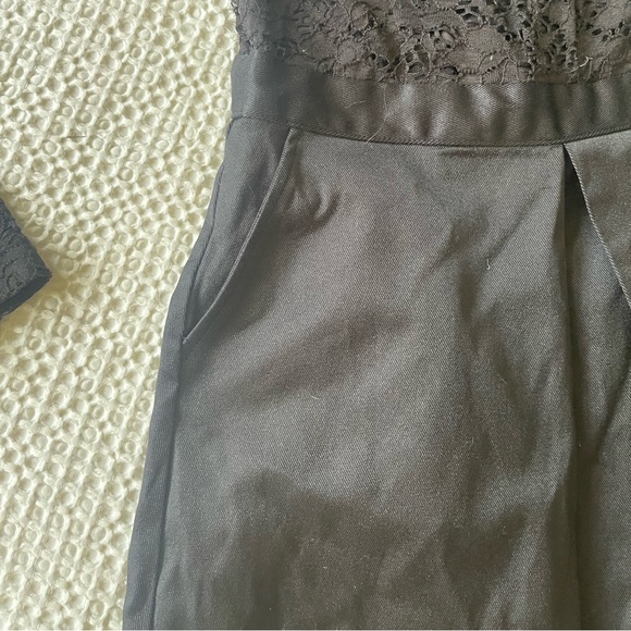 Classy Black Lace Princess Vera Wang Dress - Picture 8 of 8